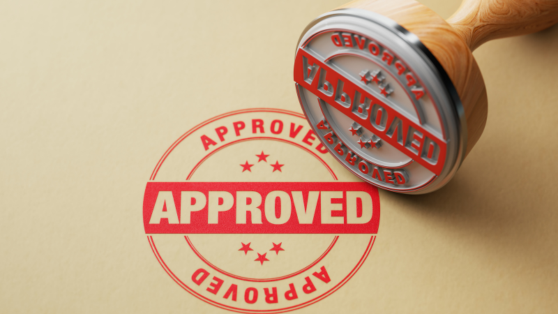 Approved Stamp